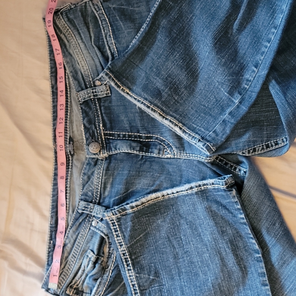 Silver jeans